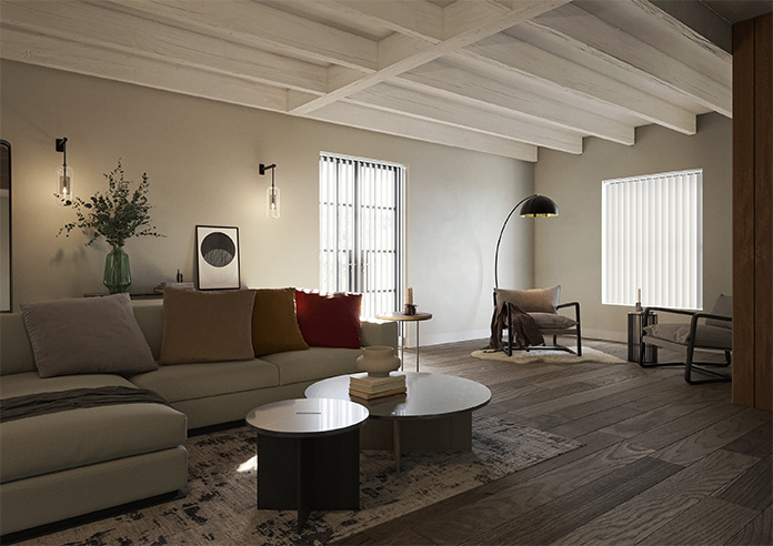 Trinity (Blackout), Light Grey - Vertical Blind - Image 7